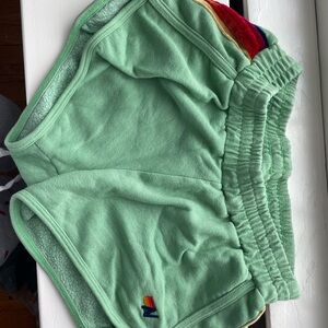 💚🌈⚡️GREEN AVIATOR NATION SHORTS⚡️🌈💚